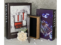 💛Книга-скринька, набір з 3 шт PRADA