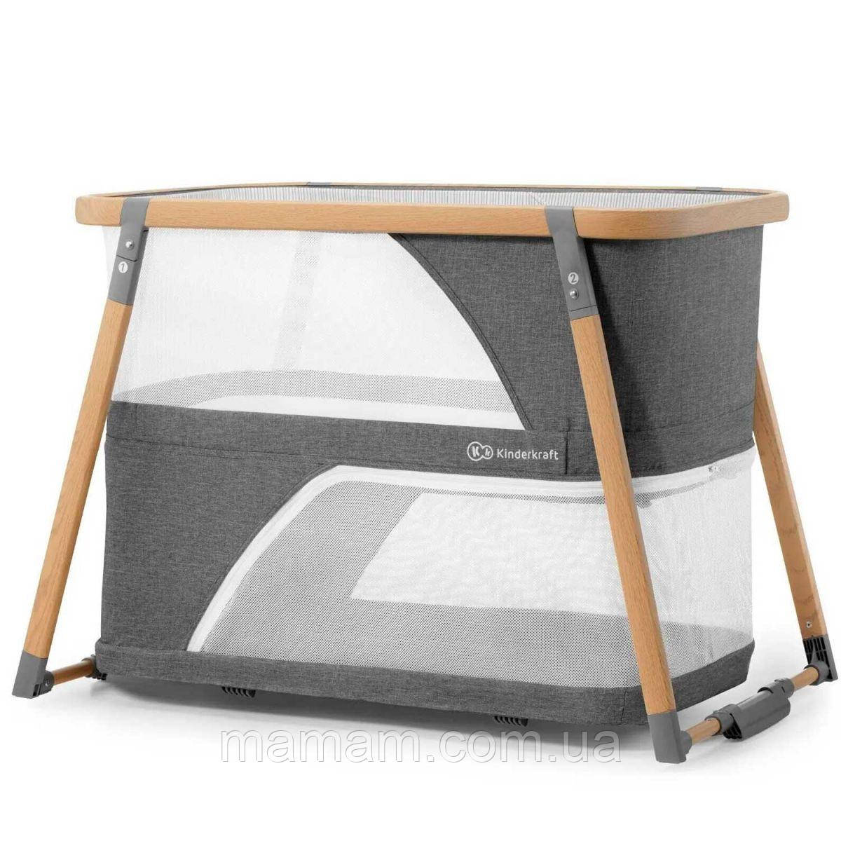 Ліжко-манеж 4 в 1 KinderKraft Sofi, фото 1