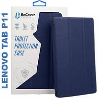 Чехол BeCover Smart для Lenovo Tab P11 (705956) Deep Blue