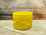 Крем оливково-восковий у баночці з воску 100 мл, фото 6