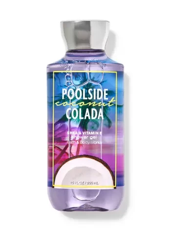 Гель для душа Poolside Coconut Colada Bath & Body Works 295 ml, фото 1