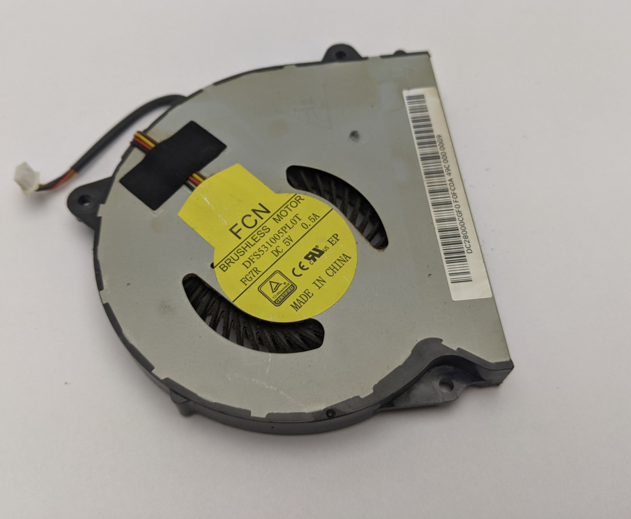 Вентилятор lenovo g50-30, g50-45, g50-70, z50-70 dfs531005pl0t оригінал з розборки