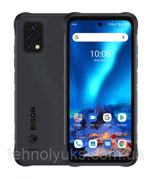 Смартфон Umidigi Bison 2 6/128 Gb Black NFC, 48+16+5/24 Мп, 8 ядер, 2sim, екран 6.5" IPS, 6150 mAh, IP69K, 4G, фото 1
