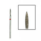 Насадка для фрезера алмазна (1,8 мм) Полум'я / Фреза для манікюру Червона, фото 4