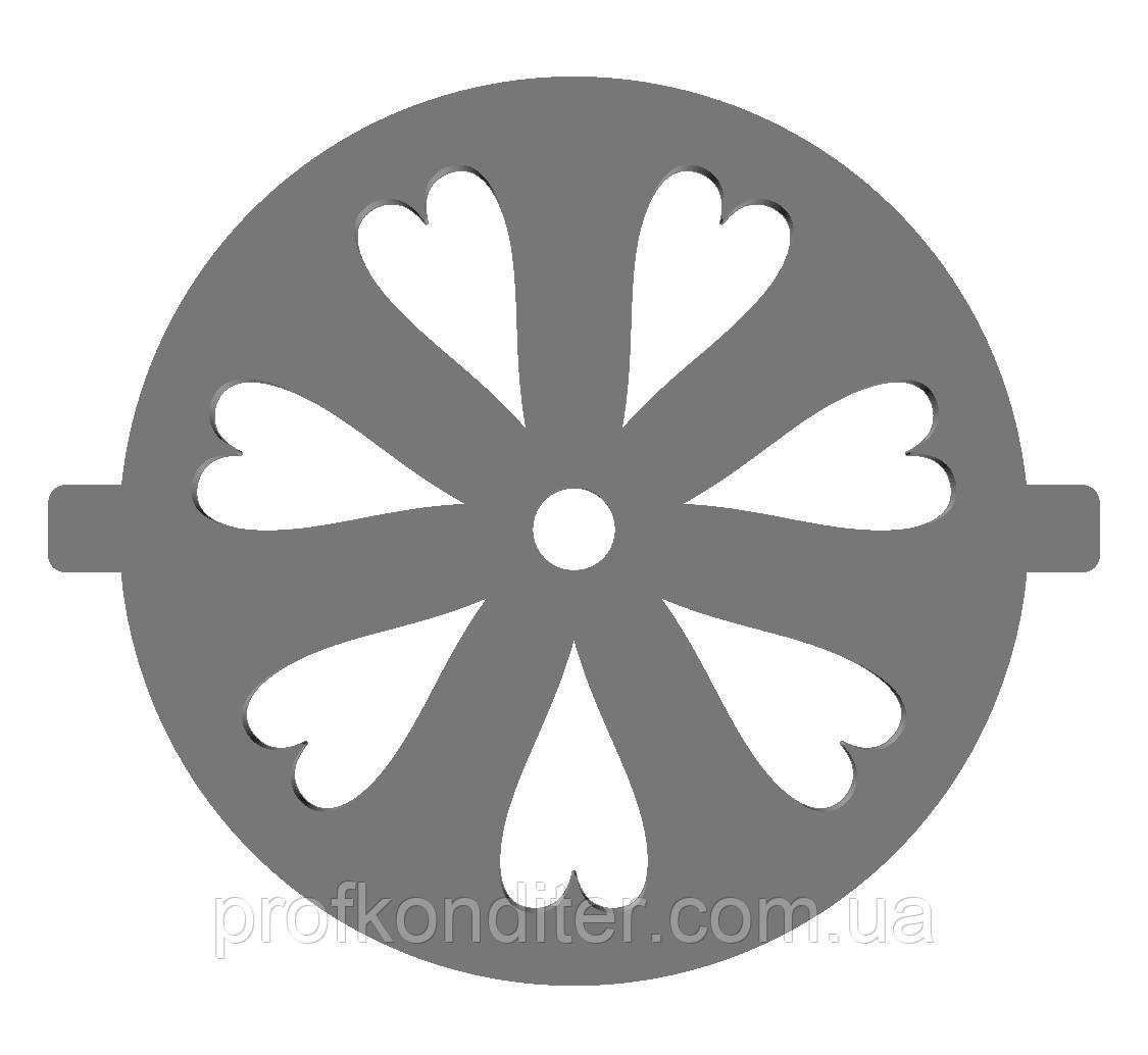 Пластикова вставка-візерунок в насадку для зефіру (тільки вставка) №12, фото 1