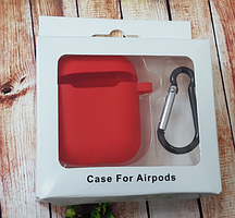 Чехол для Apple AirPods, wine red