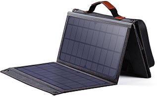 Портативний зарядний сонячний пристрій 2E 36 Вт з USB-A+USB-C