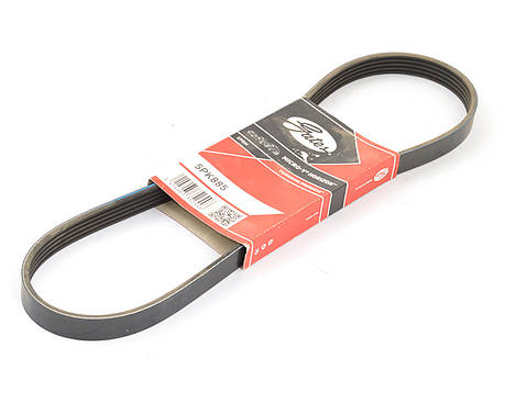 Ремінь генератора ВАЗ 1117-19 поліклінової (6PК - 885) кор. уп. "руковий", фото 1