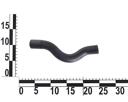 Патрубок пічки ВАЗ 2110-12 відвідний короткий, н/о, фото 2