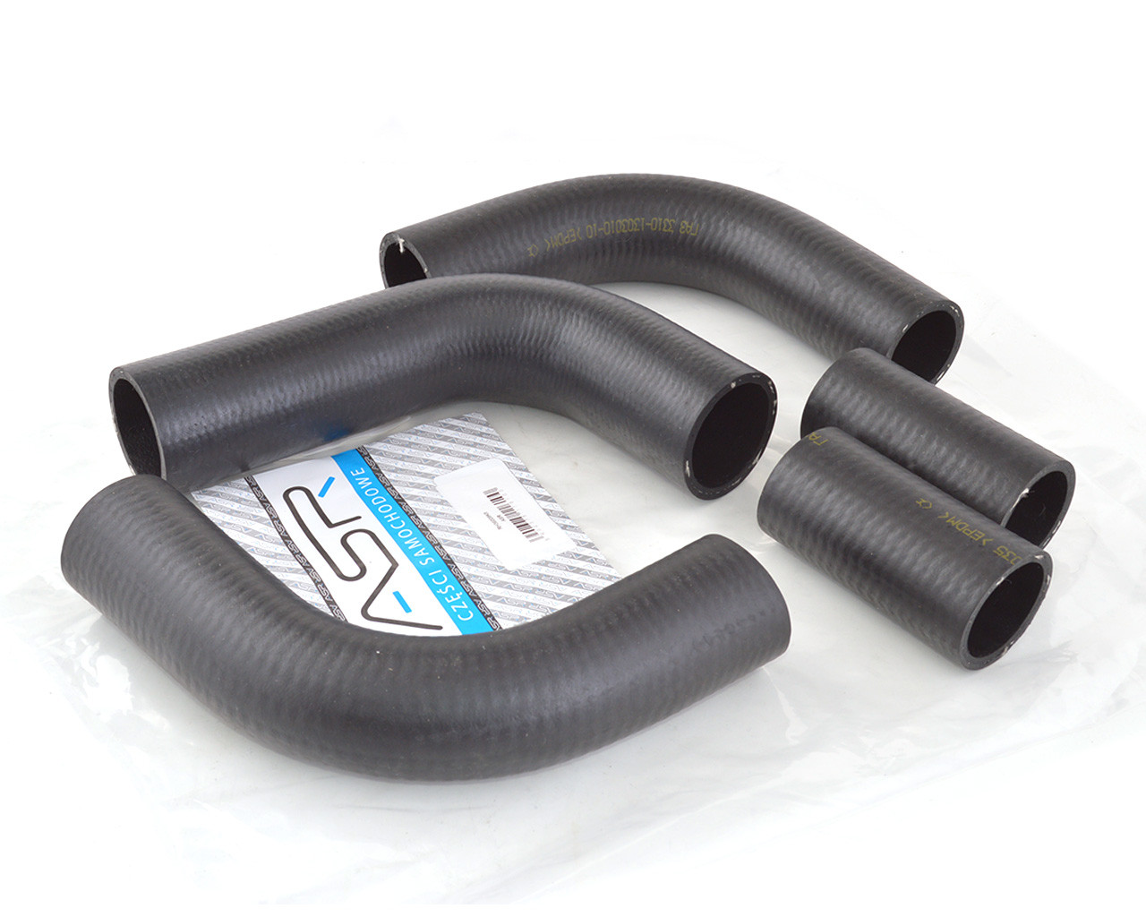 Патрубок радіатора ГАЗ 3110 дв. ЗМЗ 406 (к-т 5 шт).