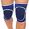 Волейбольні наколінники спортивні гімнастичні Zelart (чорні, сині), фото 7