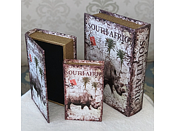 💙Книга-скринька, набір з 3 шт South Afric