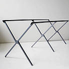 Ніжки до столу торгового HENRY-256. Профіль кв 20*20мм (0.6мм). Стіл торговий розкладний для виїзної торгівлі та дачі, фото 2