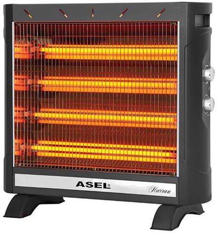 Інфрачервоний нагрівач Asel H 50-12 2750 Вт із вентилятором, фото 1