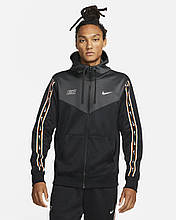 Худі чоловічий з блиском Nike Sportswear Repeat Full-Zip Hode DX20-010 XXL