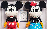 Мінні та Мікі 38 см. Колекційний набір Мінні Маус і Мікі Маус Mickey Mouse and Minnie Mouse Plush, фото 4
