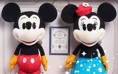 Коллекционный эксклюзивный набор мягкие Минни Маус и Микки Маус Mickey Mouse and Minnie Mouse Plush - фото 2 - id-p1674134037