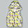 Дитячий костюм трійка "Тропіки" жовтий 92р., фото 2