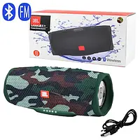 Колонка JBL Charge 4, портативная блютуз колонка 21,5см*9,5см с AUX, USB, SD, FM и Bluetooth Камуфляж