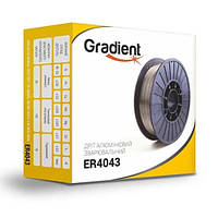 Зварювальний дріт алюмінієвий (0.8 мм, 0.5 кг) Gradient ER4043 AlSi5 для напівавтомата