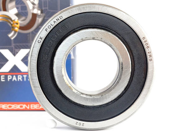 Підшипник 6306 2RS CX Польща, фото 1