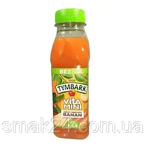 Сік БЕЗ САХАРА банан-морква-яблуко TYMBARK Vitamini 300 мл Польща