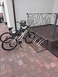 Велопарковка для велосипедів Graceful парковка нержавейка орієнтовна ціна за 1 вело місце, фото 3