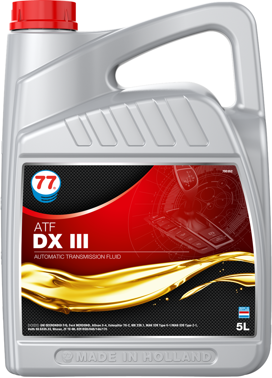 77 ATF DX III (кан. 5 л) олива для коробок автомат, фото 1