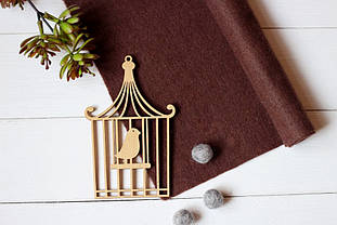 Китайський м'який фетр 1,5мм 100*90см, коричневий