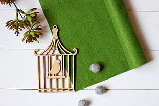 Китайський м'який фетр 1,5мм 100*90см, мох