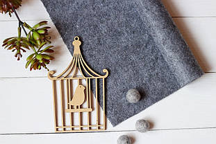 Китайський м'який фетр 1,5мм 100*90см, темно-сірий меланж