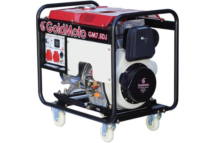 Дизельний генератор GoldMoto GM7.5DJ, фото 1