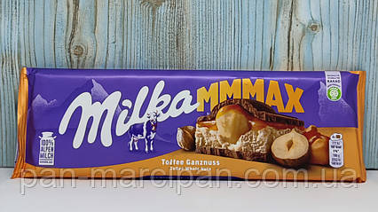 Шоколад Milka Toffee Wholenut 300г