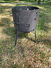 Піч під казан GRUY-8, 8 літрів + корона. Вогнище під казан, фото 3