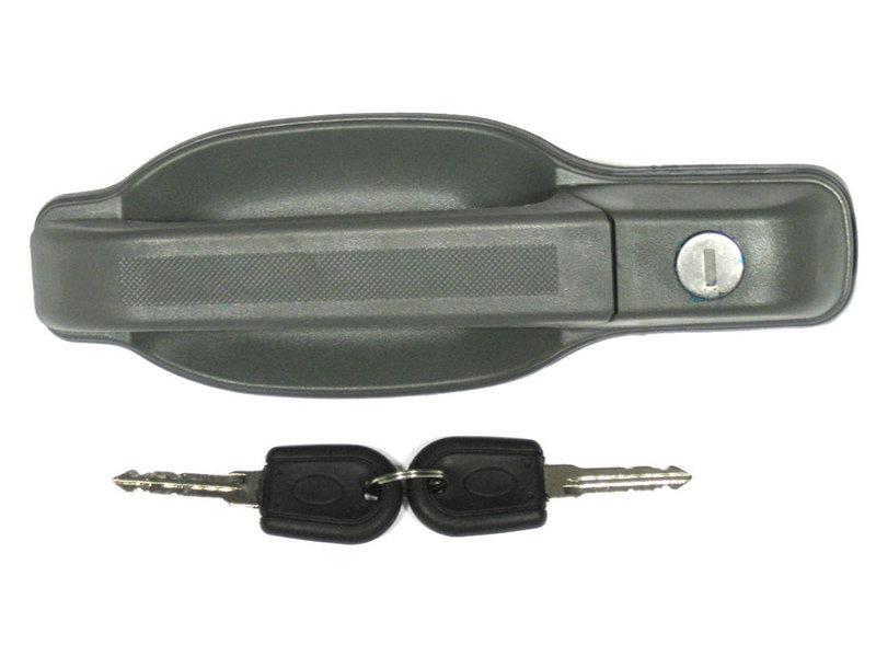 Iveco Turbo Дейлі 89-99 зовнішня ручка сіра передня ліва, арт. DA-6581, фото 1