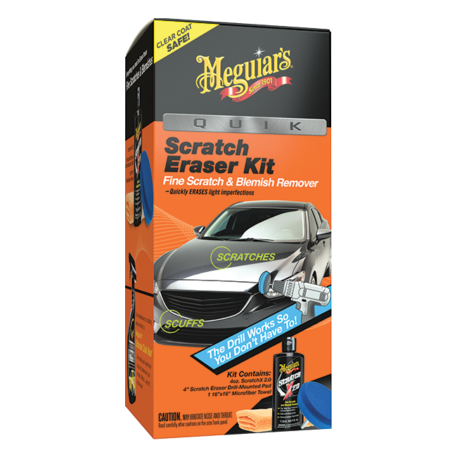 Набір для швидкого видалення подряпин - Meguiar's Quik Scratch Eraser Kit (G190200)