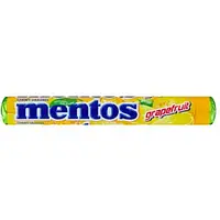 Жевательные конфеты Mentos Grapefruit Грейфрут 37g