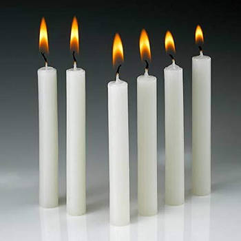 Парафінові свічки, оброблені свічками 18шт