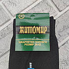 Шкарпетки чоловічі високі зимові з махрою р.39-42 чорні Житомир ГС 30033554, фото 7