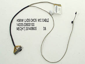 Шлейф 14005-00600000 ASUS K56, K56C, K56CM, K56CA, K56V, S56, S56C, A56, A56C