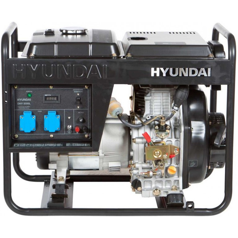 Дизельний генератор Hyundai DHY 5000L (4 кВт)