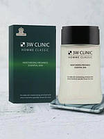 Чоловічий зволожуючий освіжальний тонер 3w Clinic Homme Classic Moisturizing Freshness Essential Skin 150 мл