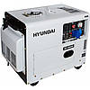 Дизельний генератор Hyundai DHY 6000SE (5 кВт), фото 2