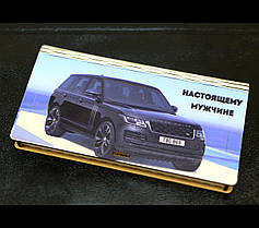 Дерев'яний Конверт для Грошей, Подарункова Коробка для Грошей 19х10 см Кольорова Купюрниця Скринька з Дерева