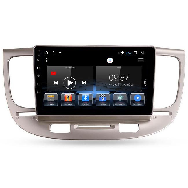 Штатна магнітола для Kia Rio 2 2005-2011 на Android