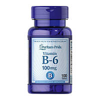 Puritan's Pride Vitamin B-6 100 mg 100 tablets