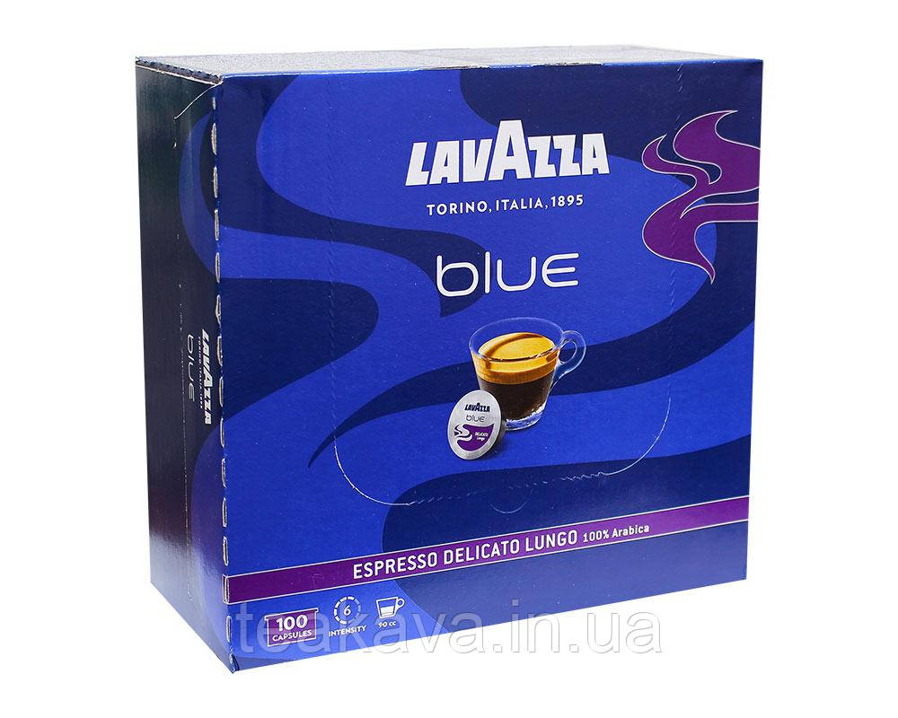 Кава в капсулах LAVAZZA BLUE Espresso Delicato Lungo, 100 шт (100% арабіка) (8000070026469)