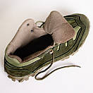 Зимові тактичні черевики, тактичне взуття на флісі Альфа Олива, фото 5