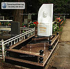 Пам'ятник зі скульптурою бюста з мармуру № 168, фото 5