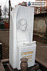 Пам'ятник зі скульптурою бюста з мармуру № 168, фото 8